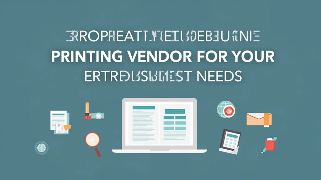 Choosing the Right Printing Vendor for Your Business Needs